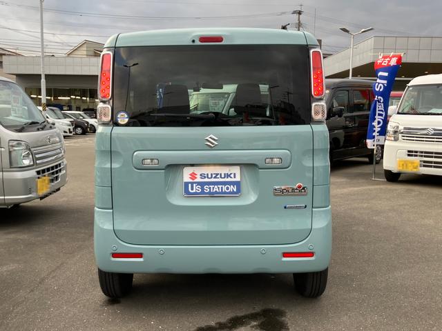 スペーシア ＨＹＢＲＩＤ　Ｇ　／全方位モニター用カメラＰＫ／サポカー　衝突安全ボディ　衝突被害軽減システム　アイドリングストップ　プッシュスタート　スライドドア　純正ナビ　ドライブレコーダー　シートヒーター　オートエアコン　盗難防止システム（7枚目）