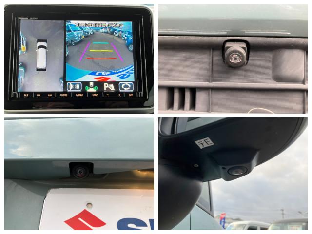 スペーシア ＨＹＢＲＩＤ　Ｇ　／全方位モニター用カメラＰＫ／サポカー　衝突安全ボディ　衝突被害軽減システム　アイドリングストップ　プッシュスタート　スライドドア　純正ナビ　ドライブレコーダー　シートヒーター　オートエアコン　盗難防止システム（11枚目）