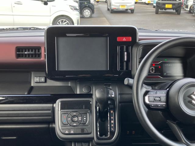 スペーシアカスタム ＨＹＢＲＩＤ　ＧＳ／サポカー　衝突安全ボディ　衝突被害軽減システム　アイドリングストップ　プッシュスタート　オーディオレス　スライドドア　オートライト　シートヒーター　オートエアコン　横滑り防止機能　盗難防止システム（12枚目）