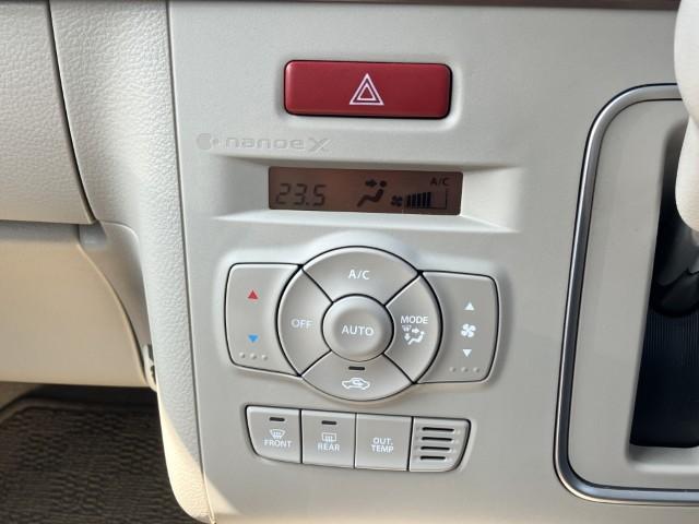 設定した温度に自動調整【オートエアコン】★一年を通して車内を快適に保ちます♪