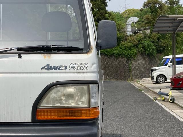 アクティトラック 　４ＷＤ　三方開　マニュアル５速　車検令和７年３月（21枚目）