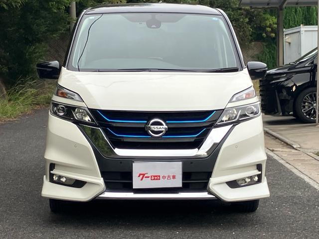 セレナ ｅ－パワー　ハイウェイスター　両側電動スライドドア　後席モーター　全周囲モニター　ナビ　フルセグテレビ　Ｂｌｕｅｔｏｏｔｈ接続　アイドリングストップ　クリアランスソナー　衝突被害軽減システム（2枚目）