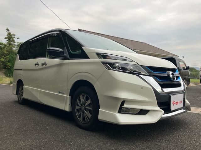 セレナ ｅ－パワー　ハイウェイスター　両側電動スライドドア　後席モーター　全周囲モニター　ナビ　フルセグテレビ　Ｂｌｕｅｔｏｏｔｈ接続　アイドリングストップ　クリアランスソナー　衝突被害軽減システム（9枚目）