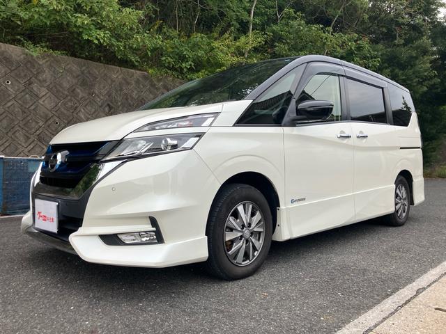 セレナ ｅ－パワー　ハイウェイスター　両側電動スライドドア　後席モーター　全周囲モニター　ナビ　フルセグテレビ　Ｂｌｕｅｔｏｏｔｈ接続　アイドリングストップ　クリアランスソナー　衝突被害軽減システム（10枚目）