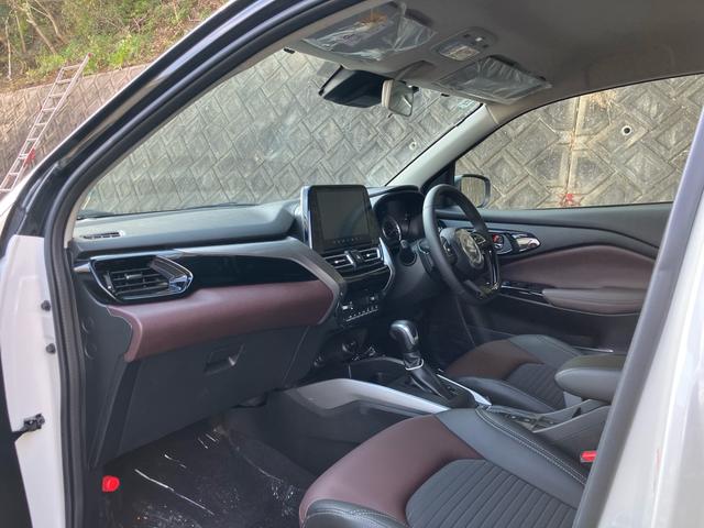 フロンクス ベースグレード　ナビ　フルセグテレビ　全周井カメラ　Ｂｌｕｅｔｏｏｔｈ接続　シートヒーター　衝突被害軽減システム　スマートキー　プッシュスタート　アイドリングストップ　パドルシフト　クリアランスソナー（31枚目）