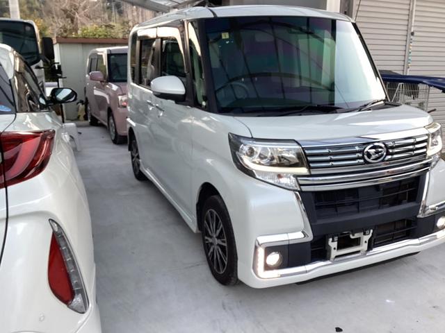 タント カスタムＸ　トップエディションリミテッドＳＡＩＩＩ　ナビ　アルミホイール　スマートキー　プッシュスタートボタン（3枚目）