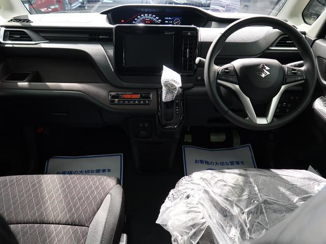 ハイブリッドMV 登録済未使用車 両側電動スライドドア LEDヘッド 衝突軽減装置 踏み間違い防止アシスト レーダークルーズ クリアランスソナー 純正15インチAW 前席シートヒーター レーンアシスト オートエアコン(5枚目)