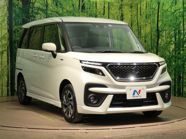 ハイブリッドMV 登録済未使用車 両側電動スライドドア LEDヘッド 衝突軽減装置 踏み間違い防止アシスト レーダークルーズ クリアランスソナー 純正15インチAW 前席シートヒーター レーンアシスト オートエアコン(21枚目)