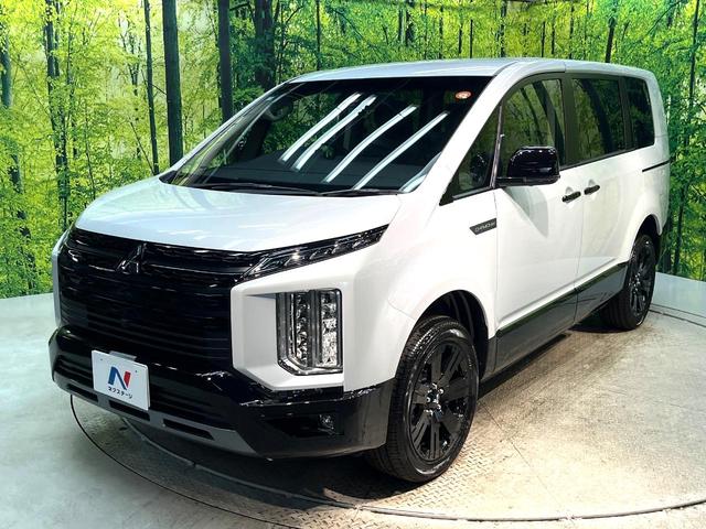 デリカＤ：５ シャモニー　登録済未使用車　ディーゼル　４ＷＤ　アルパイン１１型ナビ　両側電動ドア　衝突軽減　全周囲カメラ　レーダークルーズ　フルセグ　Ｂｌｕｅｔｏｏｔｈ　ハーフレザーシート　電動サイドステップ　シートヒーター（27枚目）