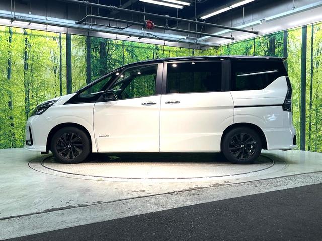 セレナ ハイウェイスターＶ　アーバンクロム　両側電動スライドドア　衝突軽減装置　ナビ　全周囲カメラ　レーダークルーズ　ＥＴＣ　ドラレコ　ＬＥＤヘッド　ＬＥＤフォグ　クリアランスソナー　純正１６インチアルミホイール　スマートキー　オートライト（48枚目）