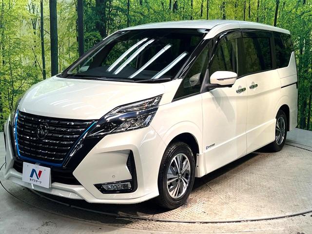 セレナ ｅ－パワー　ハイウェイスターＶ　純正１０型ナビ　プロパイロット　禁煙車　両側電動ドア　全周囲カメラ　衝突被害軽減システム　Ｂｌｕｅｔｏｏｔｈ　フルセグ　ドラレコ　コーナーセンサー　スマートキー　ＬＥＤヘッド　ビルトインＥＴＣ（22枚目）