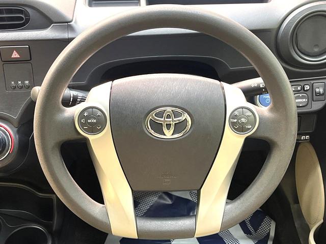 アクア Ｓ　禁煙車　純正ナビ　バックカメラ　ＥＴＣ　Ｂｌｕｅｔｏｏｔｈ　スマートキー　オートライト　オートエアコン　ＣＤ／ＤＶＤ再生　地デジ　盗難防止装置　プライバシーガラス　ヘッドライトレベライザー（11枚目）