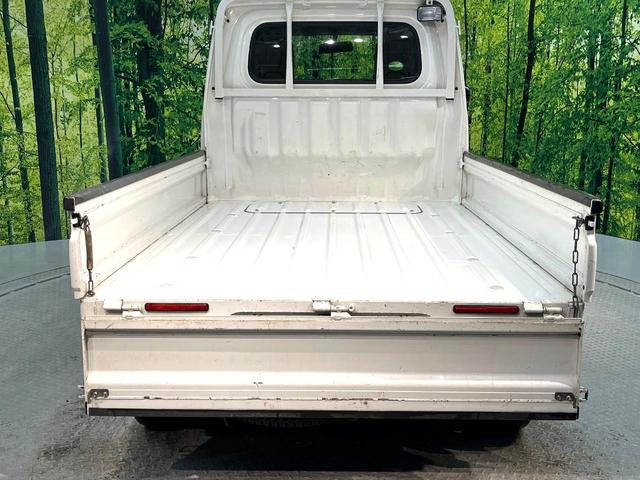 サンバートラック TB 4WD MT車 禁煙車 ドアバイザー 横滑り防止装置 衝突安全ボディ エアコン パワーステアリング 車検2年付き(9枚目)