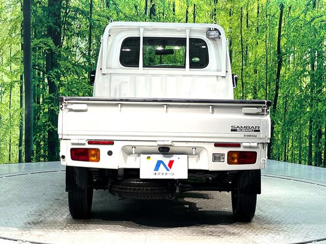 サンバートラック TB 4WD MT車 禁煙車 ドアバイザー 横滑り防止装置 衝突安全ボディ エアコン パワーステアリング 車検2年付き(14枚目)