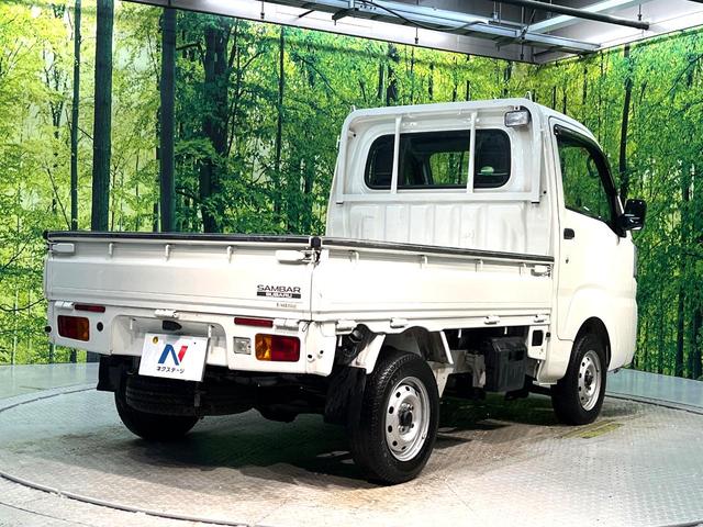 サンバートラック TB 4WD MT車 禁煙車 ドアバイザー 横滑り防止装置 衝突安全ボディ エアコン パワーステアリング 車検2年付き(16枚目)