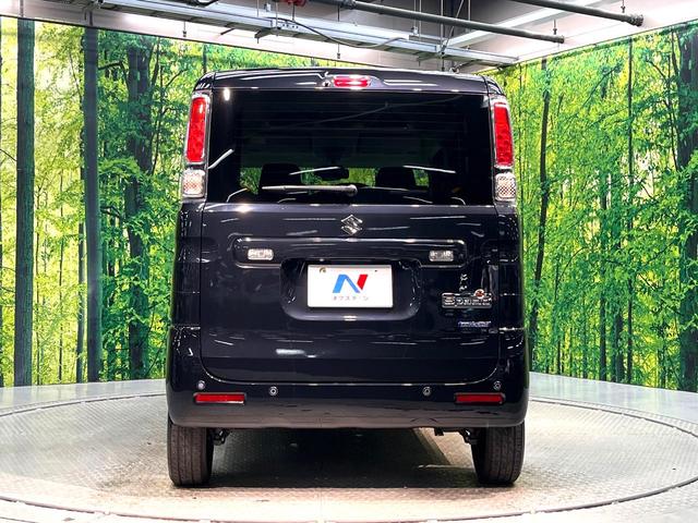 スペーシア ハイブリッドＸ　両側電動スライドドア　純正ナビ　全周囲カメラ　衝突軽減装置　禁煙車　スマートキー　シートヒーター　コーナーセンサー　ＥＴＣ　オートマチックハイビーム　車線逸脱警報　誤発進抑制制御機能（15枚目）