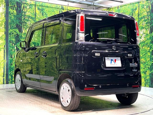 スペーシア ハイブリッドＸ　両側電動スライドドア　純正ナビ　全周囲カメラ　衝突軽減装置　禁煙車　スマートキー　シートヒーター　コーナーセンサー　ＥＴＣ　オートマチックハイビーム　車線逸脱警報　誤発進抑制制御機能（23枚目）