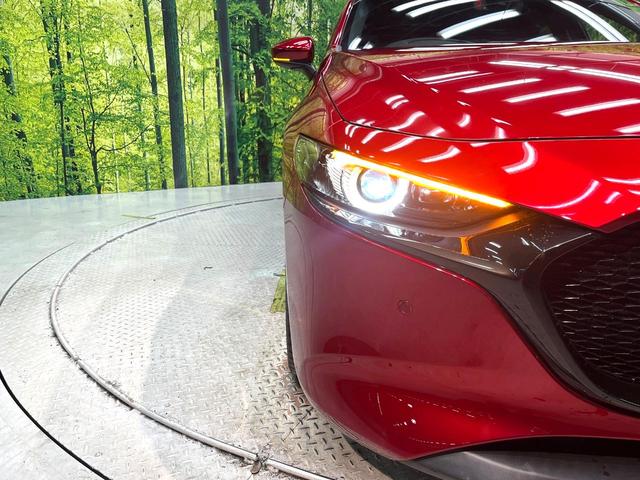 MAZDA3ファストバック 20Sバーガンディ セレクション 禁煙車 10インチSDナビ バックカメラ BOSEサウンド 衝突被害軽減システム レーダークルーズ レザーシート パワーシート コーナーセンサー スマートキー LEDヘッド ビルトインETC(12枚目)