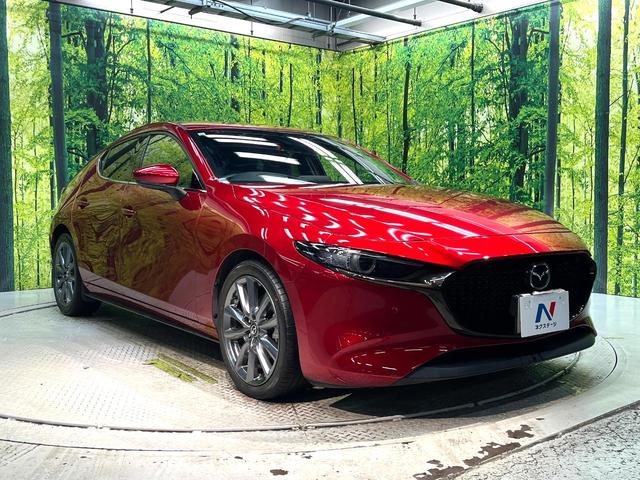 MAZDA3ファストバック 20Sバーガンディ セレクション 禁煙車 10インチSDナビ バックカメラ BOSEサウンド 衝突被害軽減システム レーダークルーズ レザーシート パワーシート コーナーセンサー スマートキー LEDヘッド ビルトインETC(16枚目)