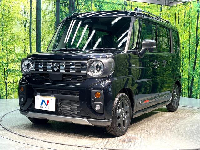 スペーシアギア ハイブリッドXZ 禁煙車 9インチナビ 両側電動ドア 全周囲カメラ 衝突被害軽減システム レーダークルーズ コーナーセンサー スマートキー LEDヘッド オートハイビーム 車線逸脱警報 オートライト オートエアコン(26枚目)