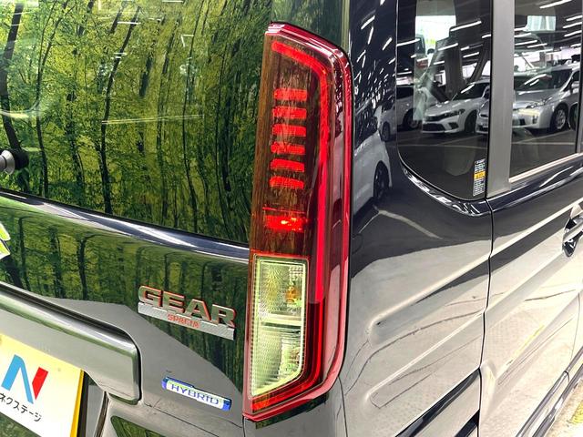 スペーシアギア ハイブリッドXZ 禁煙車 9インチナビ 両側電動ドア 全周囲カメラ 衝突被害軽減システム レーダークルーズ コーナーセンサー スマートキー LEDヘッド オートハイビーム 車線逸脱警報 オートライト オートエアコン(31枚目)