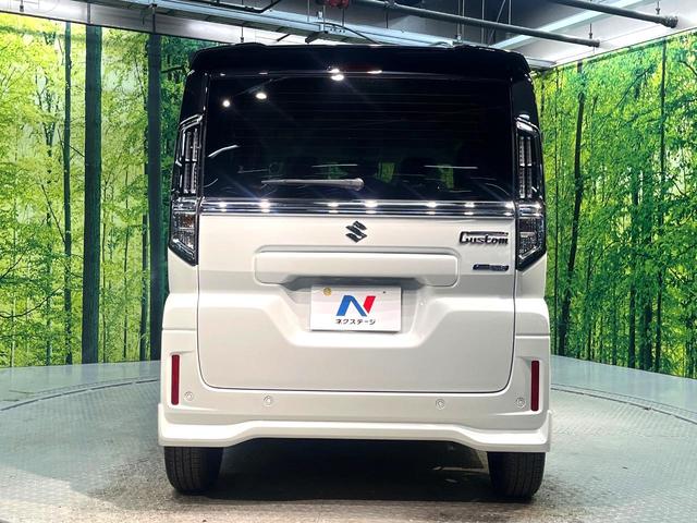 スペーシアカスタム ハイブリッドXS 届出済未使用車 両側電動ドア 衝突被害軽減システム レーダークルーズ コーナーセンサー スマートキー LEDヘッド オートハイビーム 車線逸脱警報 オートライト オートエアコン 純正14インチアルミ(15枚目)