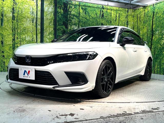 シビック e:HEV 禁煙車 9インチナビ バックカメラ BOSEサウンド 衝突被害軽減システム レーダークルーズ レザーシート ドラレコ コーナーセンサー LEDヘッド ETC2.0 オートハイビーム 車線逸脱警報(26枚目)