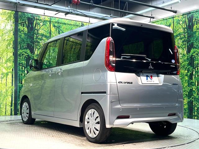 ｅＫスペース Ｇ　禁煙車　電動スライドドア　衝突軽減システム　ナビ　シートヒーター　バックカメラ　ＥＴＣ　Ｂｌｕｅｔｏｏｔｈ再生　レーンアシスト　クリアランスソナー　スマートキー　オートマチックハイビーム　盗難防止装置（23枚目）