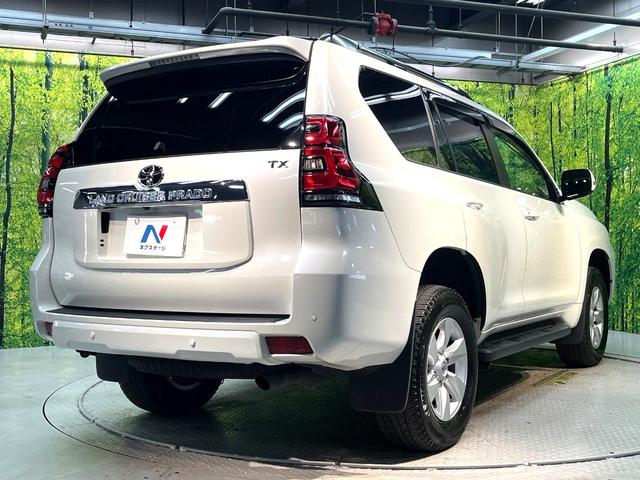 ランドクルーザープラド TX Lパッケージ 禁煙車 4WD 7人乗り サンルーフ 8インチディスプレイオーディオ 全周囲カメラ 衝突被害軽減システム レーダークルーズ レザーシート 前席シートエアコン ドラレコ LEDヘッド ETC2.0(18枚目)