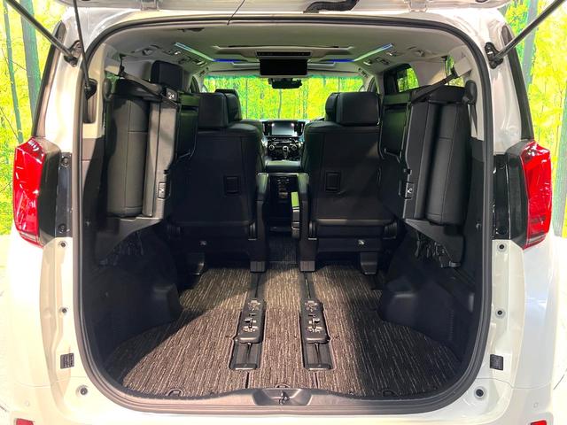 アルファード 2.5S Cパッケージ 禁煙車 ツインムーンルーフ 後席モニター バックカメラ セーフティセンス 100V電源 レーダークルーズ シートベントレーション ドラレコ コーナーセンサー スマートキー LEDヘッド ETC(11枚目)