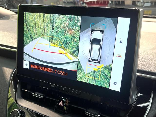 カローラクロス ハイブリッド　Ｚ　禁煙車　サンルーフ　純正１０インチナビ　衝突軽減システム　全周囲カメラ　レーダークルーズ　ハーフレザーシート　パワーシート　シートヒーター　パワーバックドア　フルセグ　ＥＴＣ　Ｂｌｕｅｔｏｏｔｈ再生（5枚目）