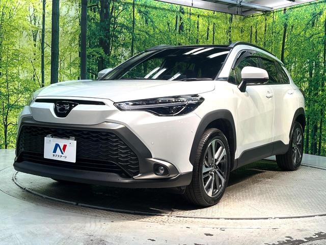 カローラクロス ハイブリッド　Ｚ　禁煙車　サンルーフ　純正１０インチナビ　衝突軽減システム　全周囲カメラ　レーダークルーズ　ハーフレザーシート　パワーシート　シートヒーター　パワーバックドア　フルセグ　ＥＴＣ　Ｂｌｕｅｔｏｏｔｈ再生（26枚目）