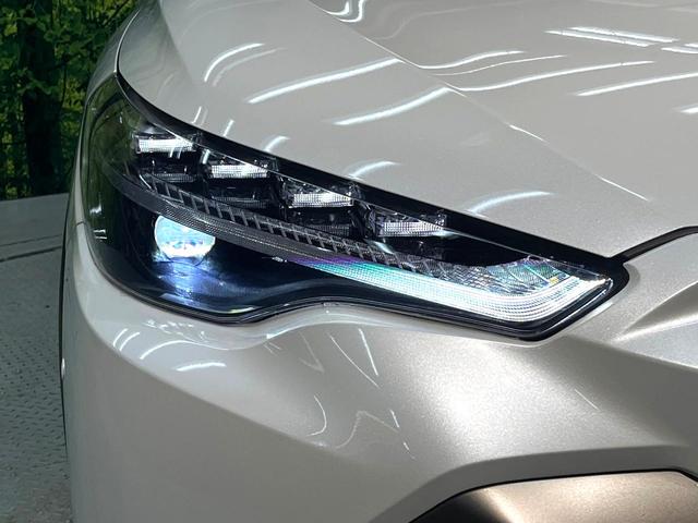 カローラクロス ハイブリッド　Ｚ　禁煙車　サンルーフ　純正１０インチナビ　衝突軽減システム　全周囲カメラ　レーダークルーズ　ハーフレザーシート　パワーシート　シートヒーター　パワーバックドア　フルセグ　ＥＴＣ　Ｂｌｕｅｔｏｏｔｈ再生（28枚目）