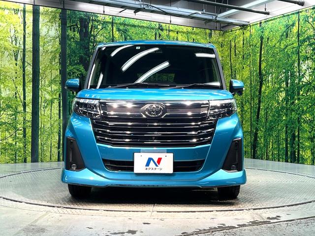 ルーミー カスタムＧ－Ｔ　ターボ　両側電動ドア　純正ＳＤナビ　全周囲カメラ　衝突被害軽減システム　レーダークルーズ　禁煙車　コーナーセンサー　スマートキー　ＬＥＤヘッド　ビルトインＥＴＣ　オートハイビーム　車線逸脱警報（14枚目）