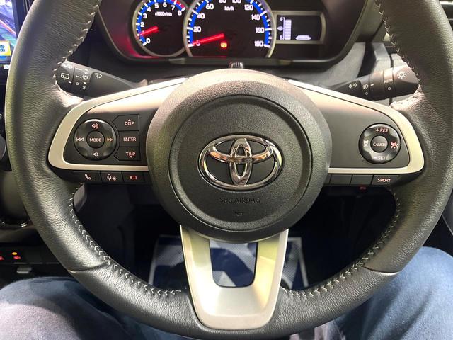 ルーミー カスタムＧ－Ｔ　ターボ　両側電動ドア　純正ＳＤナビ　全周囲カメラ　衝突被害軽減システム　レーダークルーズ　禁煙車　コーナーセンサー　スマートキー　ＬＥＤヘッド　ビルトインＥＴＣ　オートハイビーム　車線逸脱警報（34枚目）