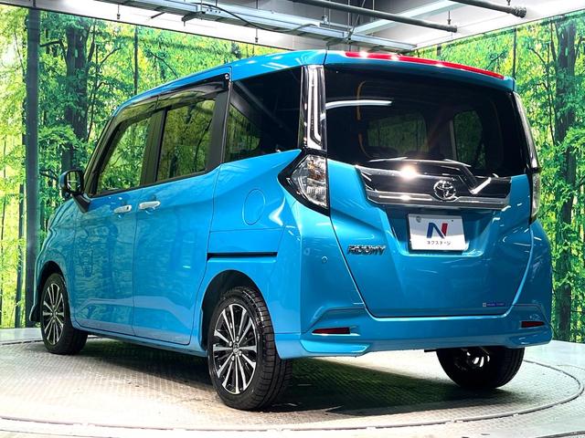 ルーミー カスタムＧ－Ｔ　ターボ　両側電動ドア　純正ＳＤナビ　全周囲カメラ　衝突被害軽減システム　レーダークルーズ　禁煙車　コーナーセンサー　スマートキー　ＬＥＤヘッド　ビルトインＥＴＣ　オートハイビーム　車線逸脱警報（43枚目）