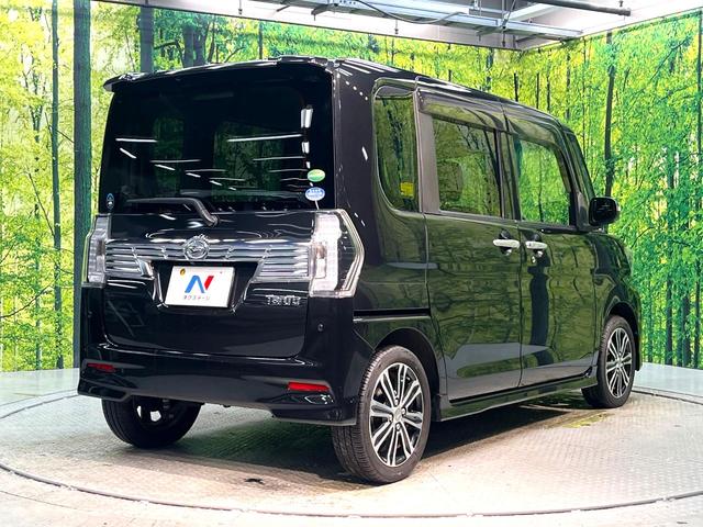 タント カスタムRS トップエディションSAII 禁煙車 両側電動スライドドア 衝突軽減システム 純正ナビ バックカメラ フルセグ ETC Bluetooth再生 ハーフレザーシート LEDヘッドライト LEDフォグ スマートキー ベンチシート(17枚目)