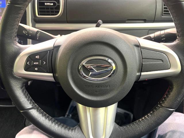 タント カスタムRS トップエディションSAII 禁煙車 両側電動スライドドア 衝突軽減システム 純正ナビ バックカメラ フルセグ ETC Bluetooth再生 ハーフレザーシート LEDヘッドライト LEDフォグ スマートキー ベンチシート(27枚目)