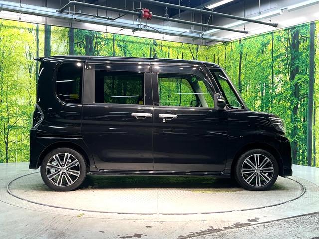 タント カスタムRS トップエディションSAII 禁煙車 両側電動スライドドア 衝突軽減システム 純正ナビ バックカメラ フルセグ ETC Bluetooth再生 ハーフレザーシート LEDヘッドライト LEDフォグ スマートキー ベンチシート(39枚目)