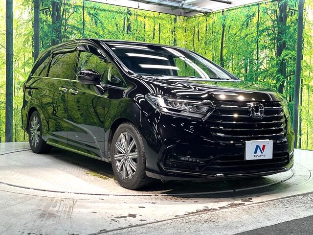 オデッセイ アブソルート 禁煙車 両側電動スライドドア フリップダウンモニター 純正10インチナビ 全周囲カメラ アダプティブクルーズ フルセグ ETC Bluetooth再生 パワーシート ハーフレザーシート オットマン(17枚目)