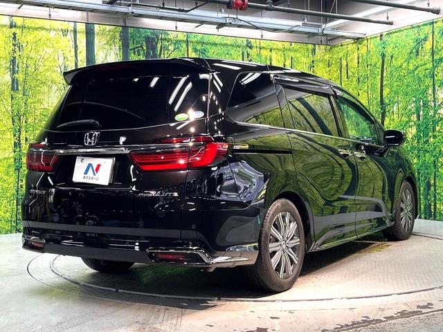 オデッセイ アブソルート 禁煙車 両側電動スライドドア フリップダウンモニター 純正10インチナビ 全周囲カメラ アダプティブクルーズ フルセグ ETC Bluetooth再生 パワーシート ハーフレザーシート オットマン(18枚目)
