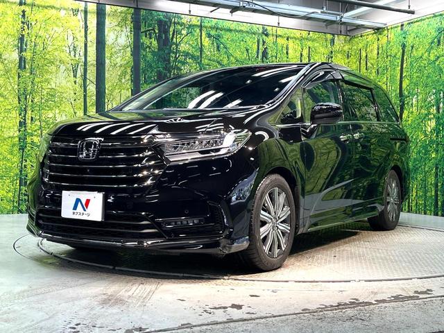 オデッセイ アブソルート 禁煙車 両側電動スライドドア フリップダウンモニター 純正10インチナビ 全周囲カメラ アダプティブクルーズ フルセグ ETC Bluetooth再生 パワーシート ハーフレザーシート オットマン(30枚目)