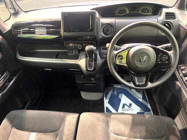 N-BOXカスタム L 禁煙車 衝突軽減装置 純正ナビ 電動スライドドア レーダークルーズ バックカメラ シートヒーター ETC ドラレコ Bluetooth オートマチックハイビーム LEDヘッドライト クリアランスソナー(2枚目)