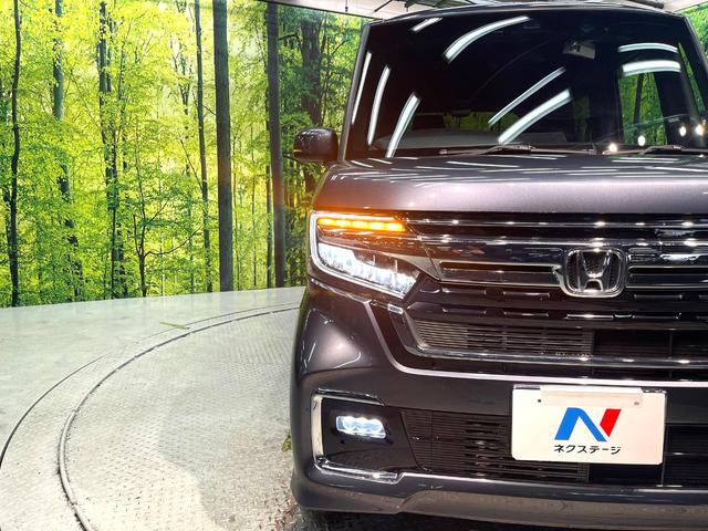 N-BOXカスタム L 禁煙車 衝突軽減装置 純正ナビ 電動スライドドア レーダークルーズ バックカメラ シートヒーター ETC ドラレコ Bluetooth オートマチックハイビーム LEDヘッドライト クリアランスソナー(12枚目)