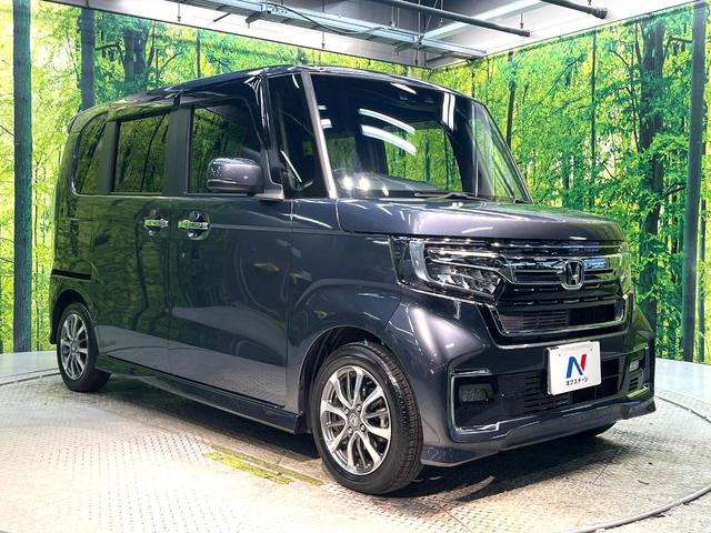 N-BOXカスタム L 禁煙車 衝突軽減装置 純正ナビ 電動スライドドア レーダークルーズ バックカメラ シートヒーター ETC ドラレコ Bluetooth オートマチックハイビーム LEDヘッドライト クリアランスソナー(16枚目)