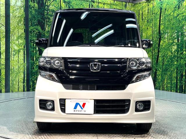 N-BOXカスタム 2トーンカラースタイル G・Lパッケージ 衝突軽減装置 純正ナビ 両側電動スライドドア ETC バックカメラ Bluetooth HIDヘッドライト フォグライト スマートキー オートライト オートエアコン 地デジ プライバシーガラス(14枚目)
