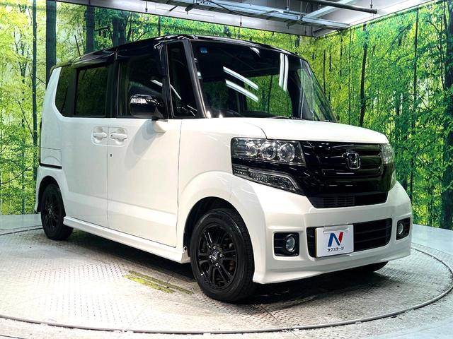 N-BOXカスタム 2トーンカラースタイル G・Lパッケージ 衝突軽減装置 純正ナビ 両側電動スライドドア ETC バックカメラ Bluetooth HIDヘッドライト フォグライト スマートキー オートライト オートエアコン 地デジ プライバシーガラス(16枚目)