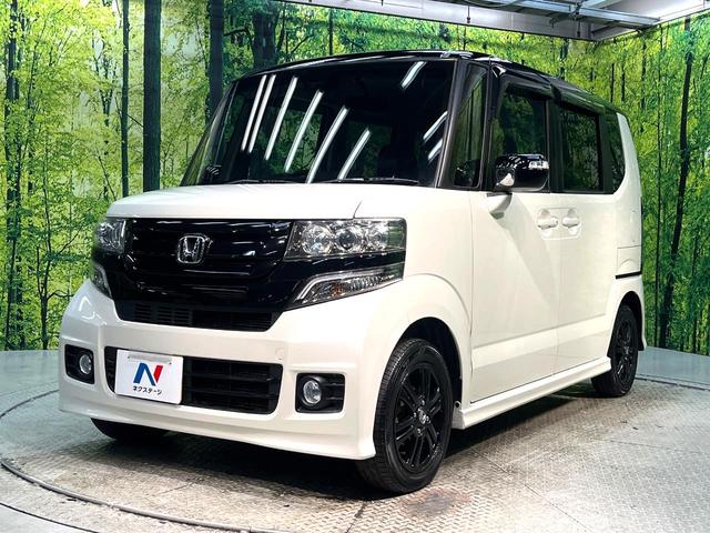 N-BOXカスタム 2トーンカラースタイル G・Lパッケージ 衝突軽減装置 純正ナビ 両側電動スライドドア ETC バックカメラ Bluetooth HIDヘッドライト フォグライト スマートキー オートライト オートエアコン 地デジ プライバシーガラス(24枚目)