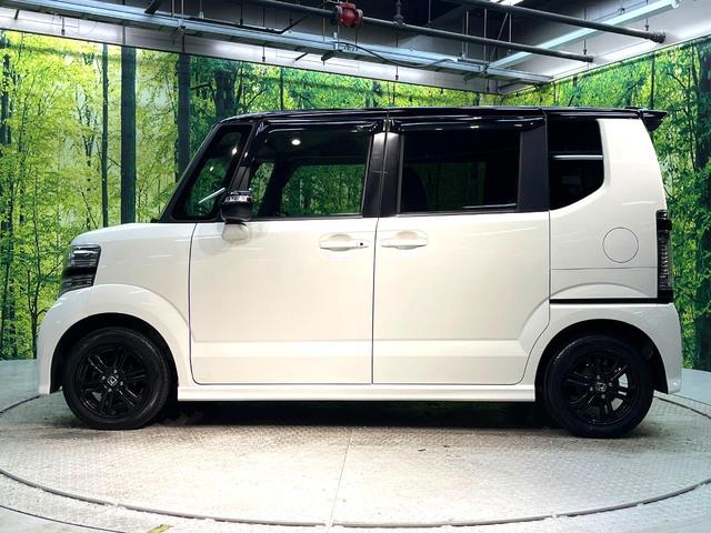 N-BOXカスタム 2トーンカラースタイル G・Lパッケージ 衝突軽減装置 純正ナビ 両側電動スライドドア ETC バックカメラ Bluetooth HIDヘッドライト フォグライト スマートキー オートライト オートエアコン 地デジ プライバシーガラス(25枚目)