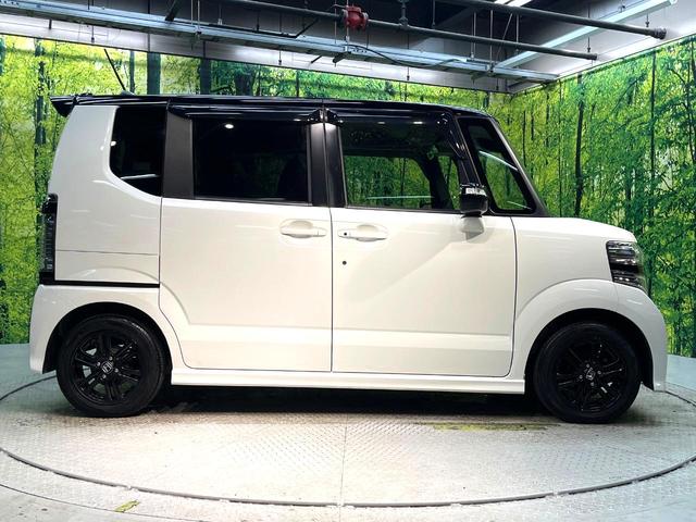 N-BOXカスタム 2トーンカラースタイル G・Lパッケージ 衝突軽減装置 純正ナビ 両側電動スライドドア ETC バックカメラ Bluetooth HIDヘッドライト フォグライト スマートキー オートライト オートエアコン 地デジ プライバシーガラス(26枚目)
